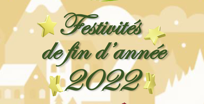 Festivit S De Fin D Ann E Favieres